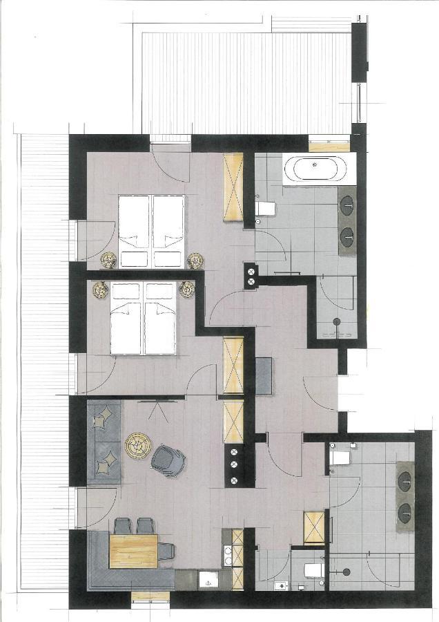 Appartement Schmiedhof Gut à Grossarl Extérieur photo